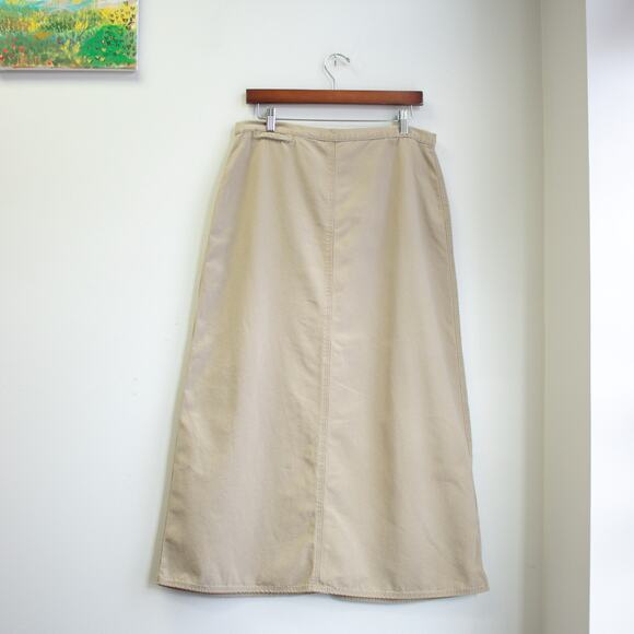 Khaki Maxi Skirt Size 12 - Picture 1 of 6